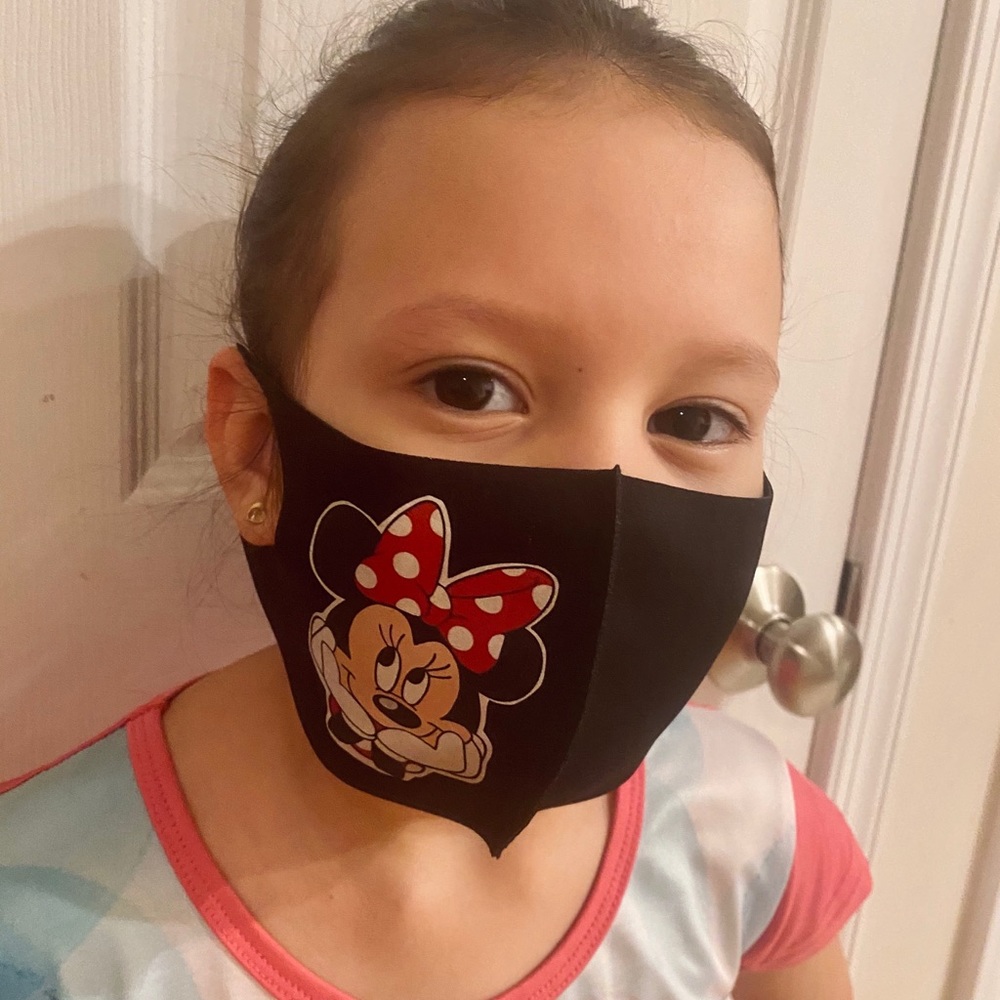 FACE MASK “ MINNIE MOUSE” FOR GIRLS